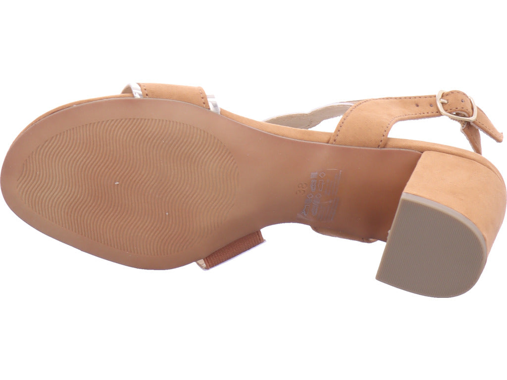 Marco Tozzi Damen Sandalette  in braun