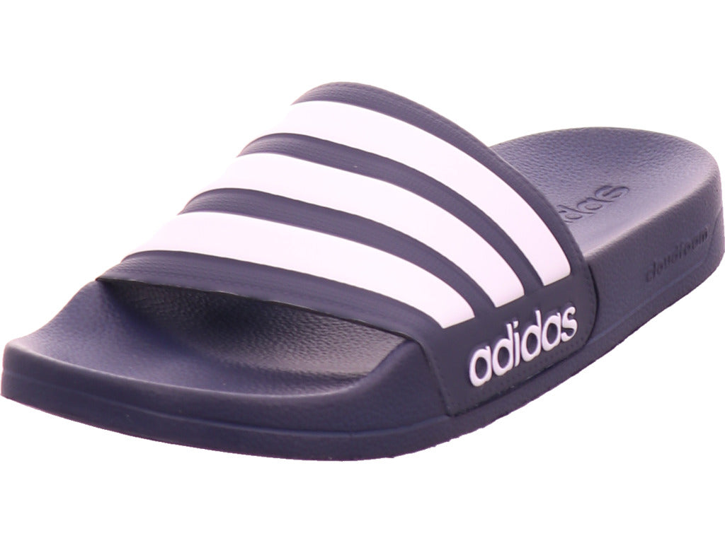 Adidas Unisex - Erwachsene Sportschuh Adilette Shower in blau
