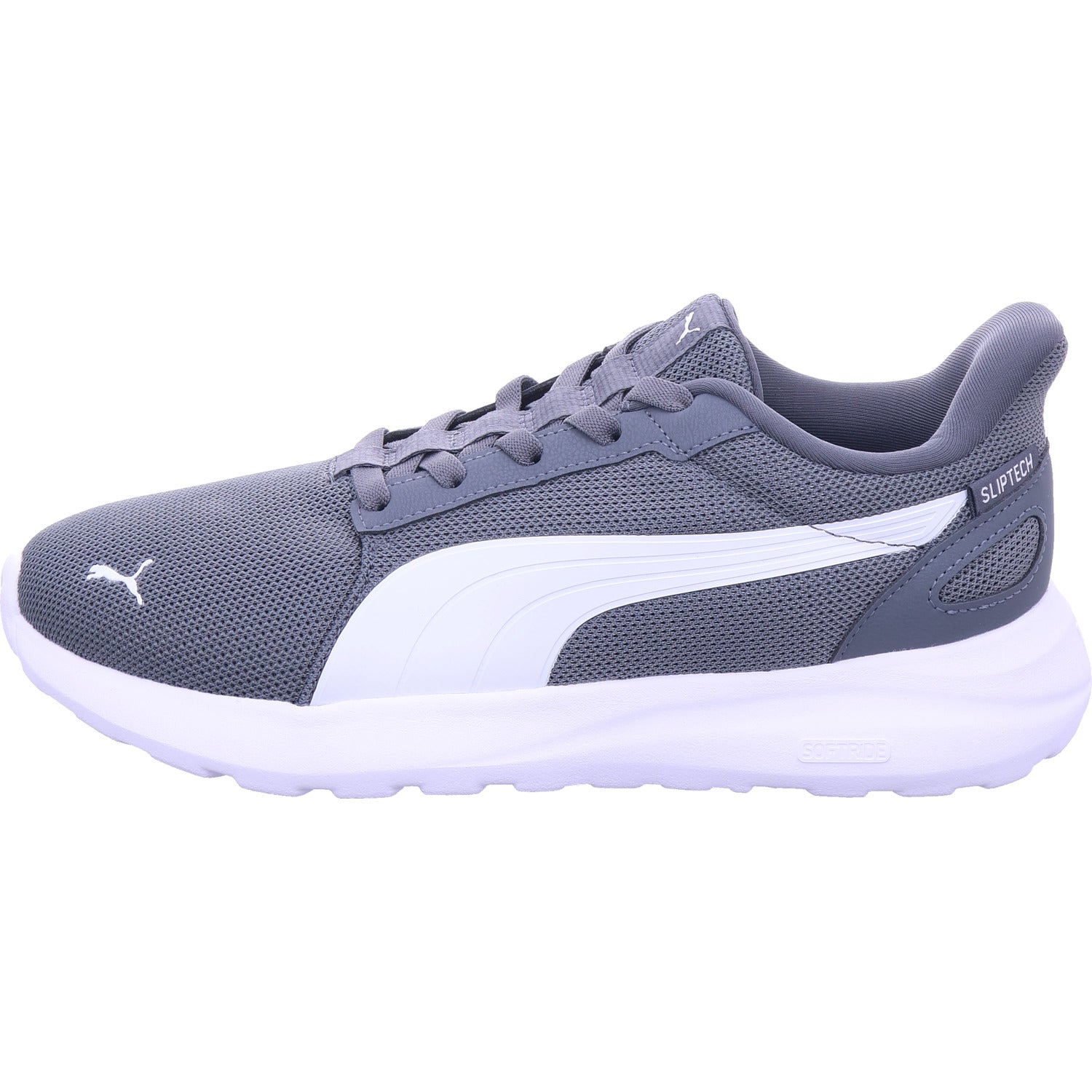 Puma Men's Softride Cosmic Lt Sliptech Sports Shoe in Grey