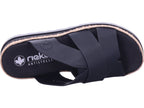 Rieker Damen Pantolette  in schwarz