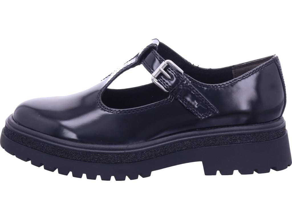 Tamaris Damen Halbschuh  in schwarz