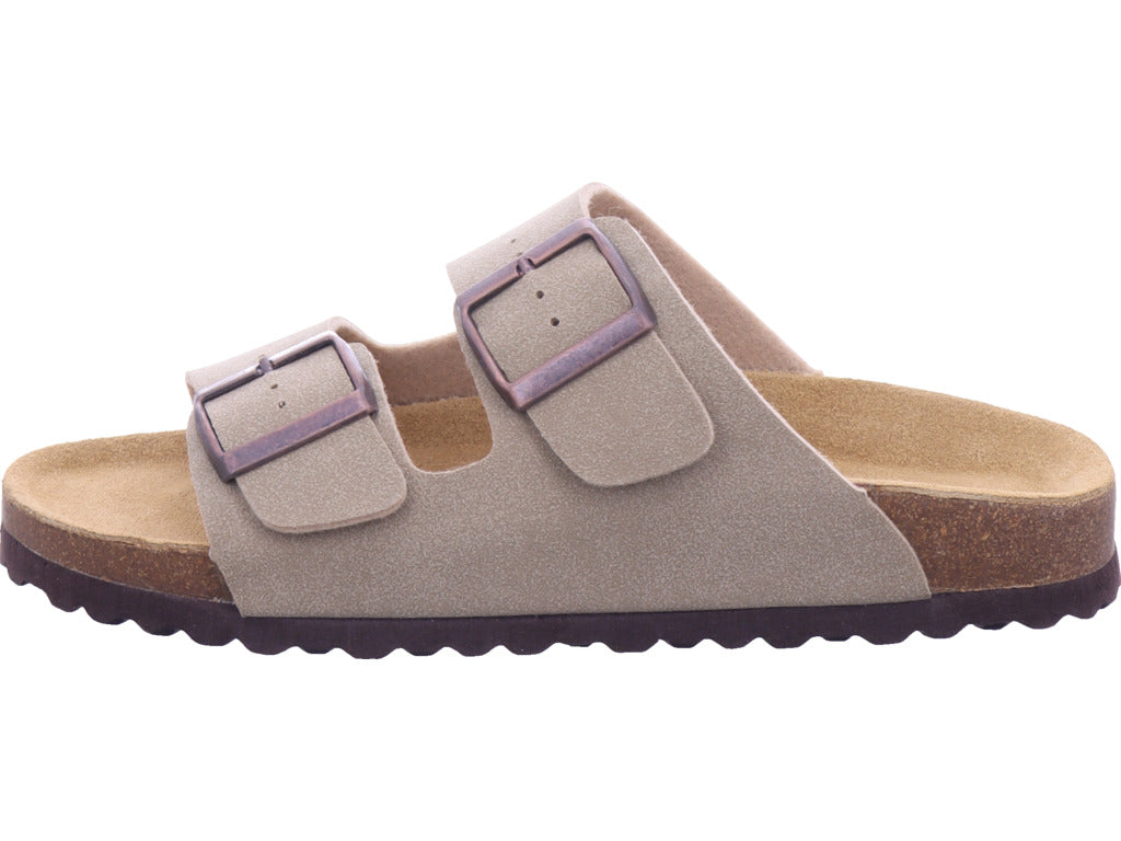 Planet Footwear Damen Pantolette  in beige