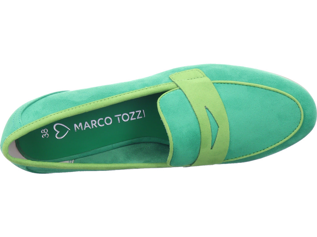 Marco Tozzi Women's Loafers in green