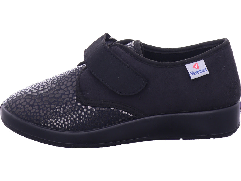 Varomed Damen  Zürich Stretchschuh in schwarz
