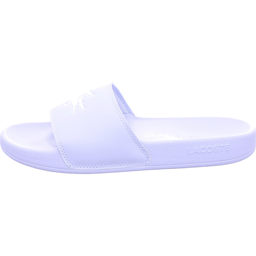 Lacoste Women's Serve Slides in blue