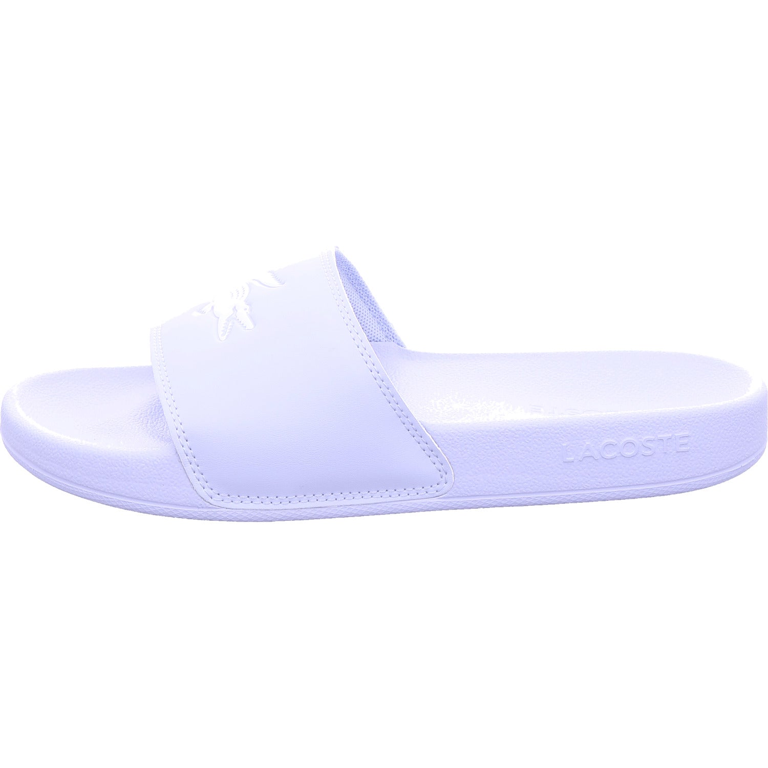 Lacoste Women's Serve Slides in blue