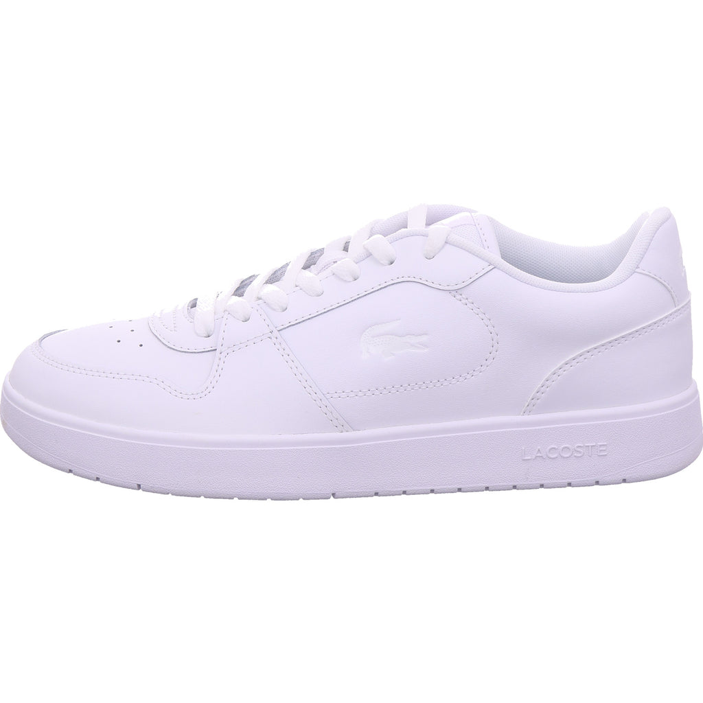 Lacoste Men's Low Top Mens Court Ace Sneakers in white