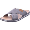 Rieker Men's Mule in Grey