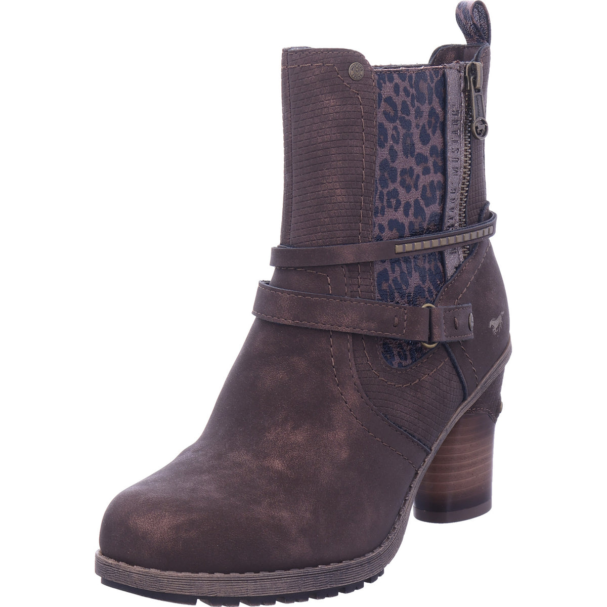 Mustang Damen Stiefelette  in braun