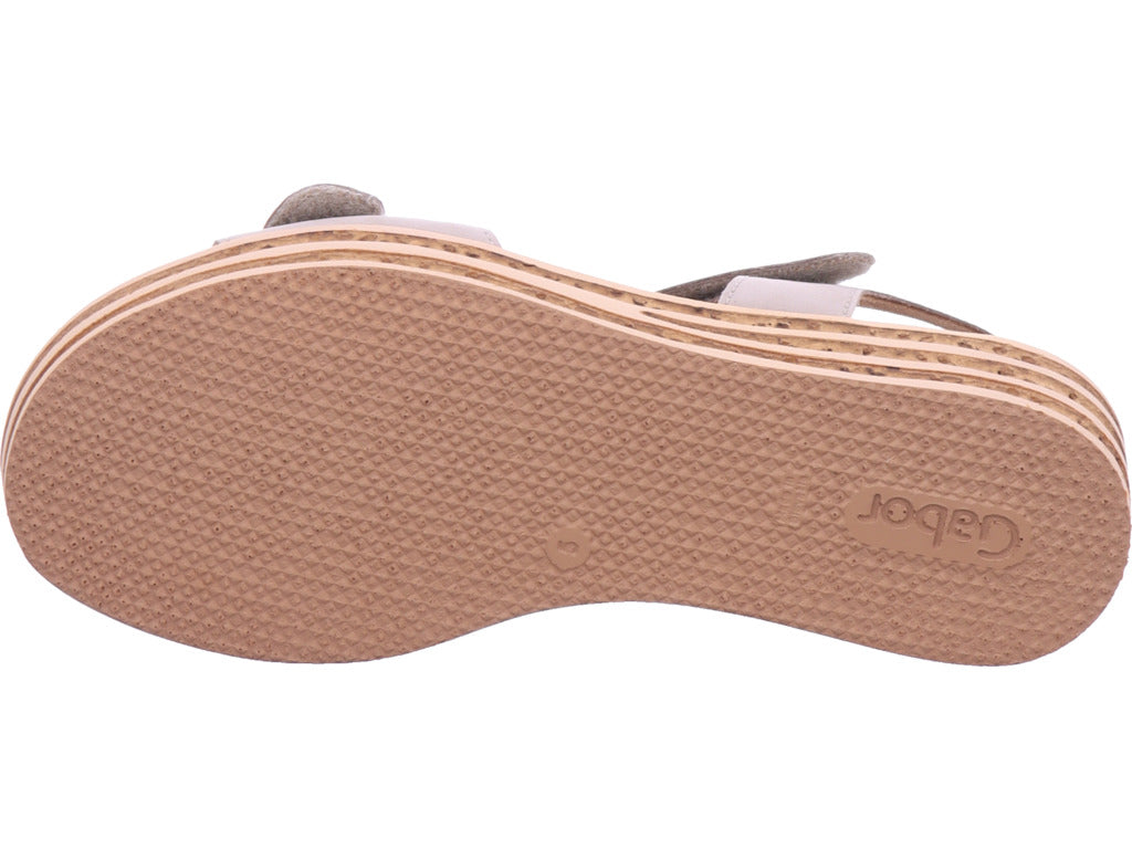 Gabor Damen Sandalette  in beige