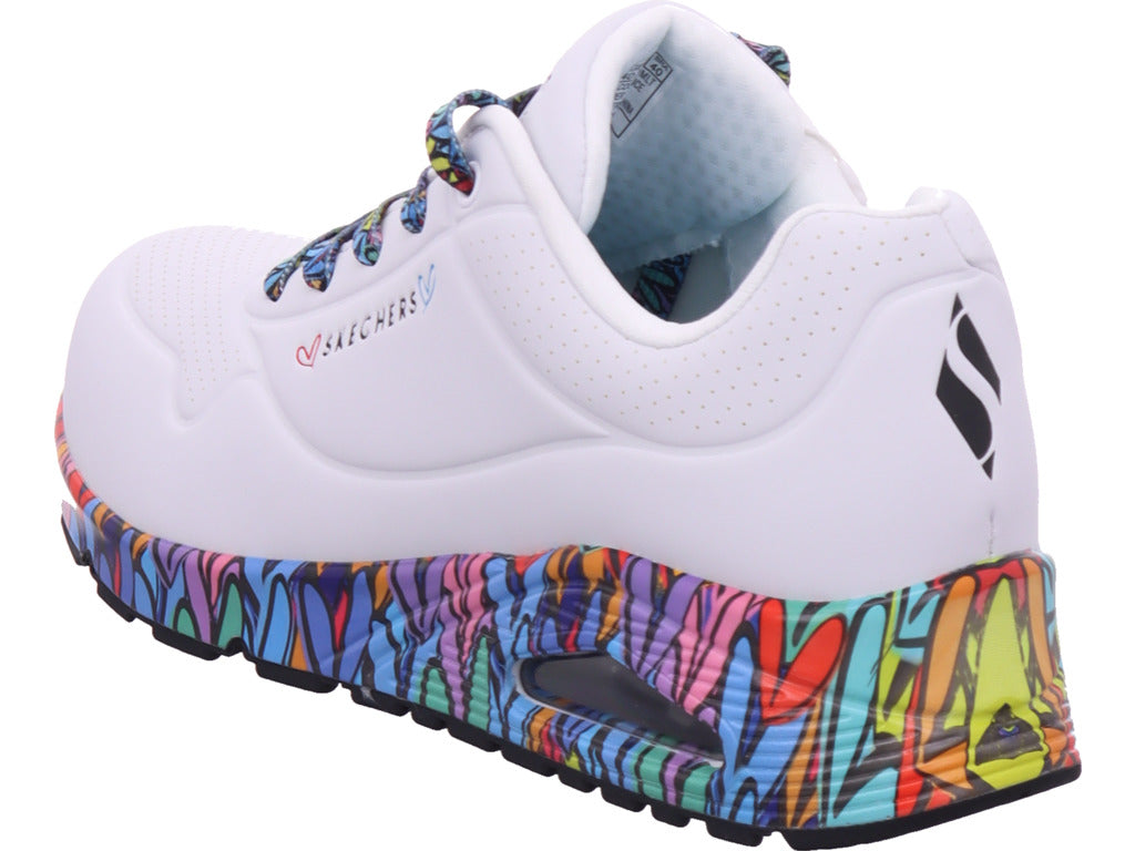 SKECHERS Women's Sneakers Uno Ravaged Love in Free