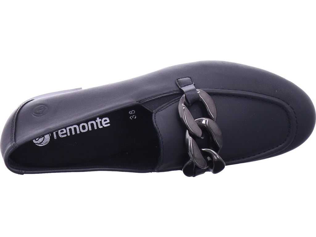 Remonte Damen Slipper Remonte Fs Halbschuh in schwarz