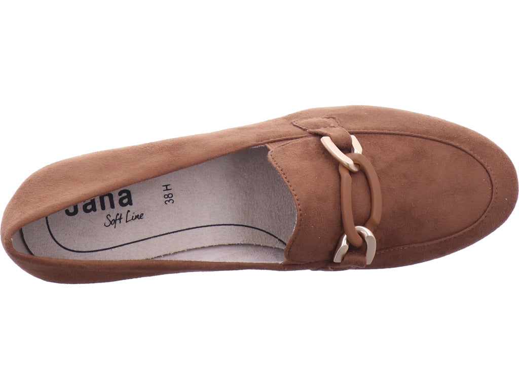 Jana Damen Slipper M2426342 in braun