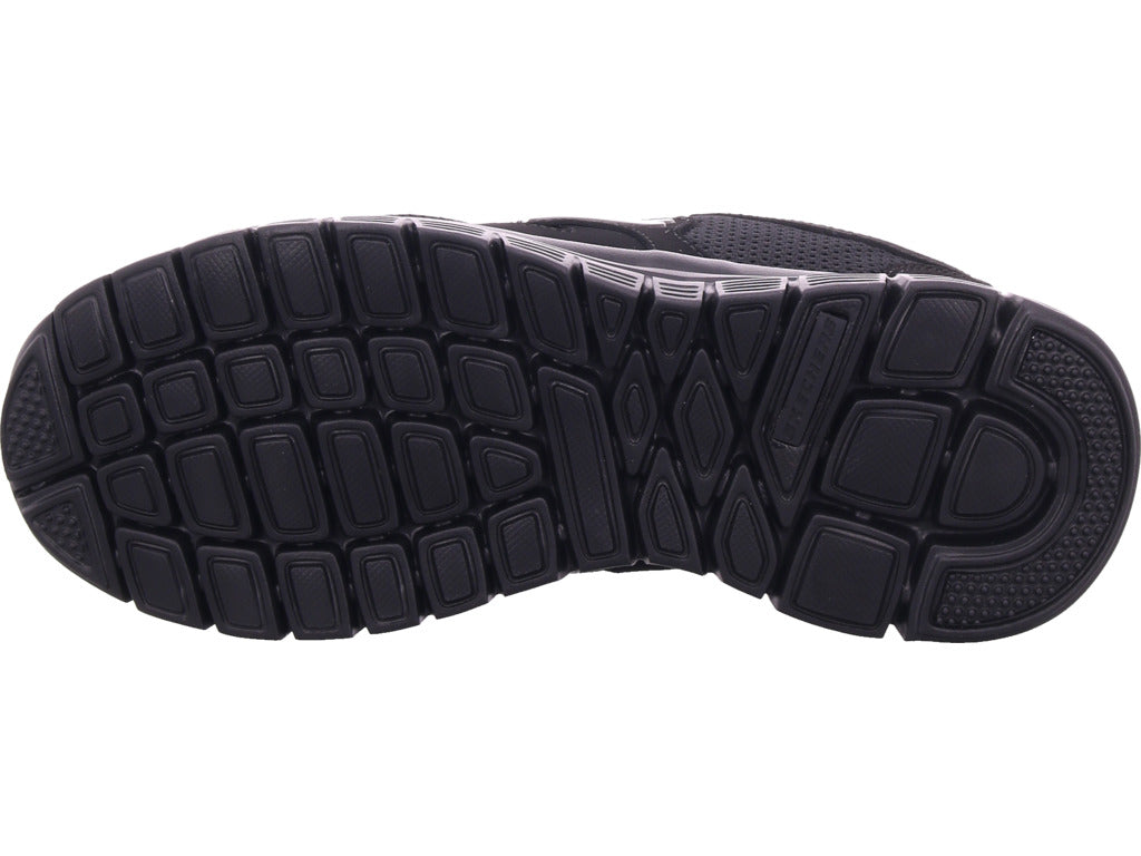 SKECHERS Herren Sneaker Burns Agoura in schwarz