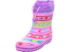 Beck Mädchen Gummistiefel Joy Multicolor in gelb