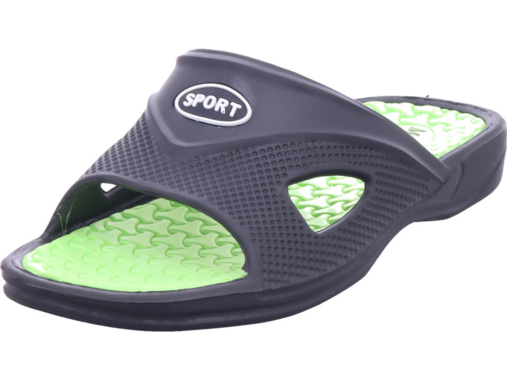 Becker Herren Pantolette  in schwarz