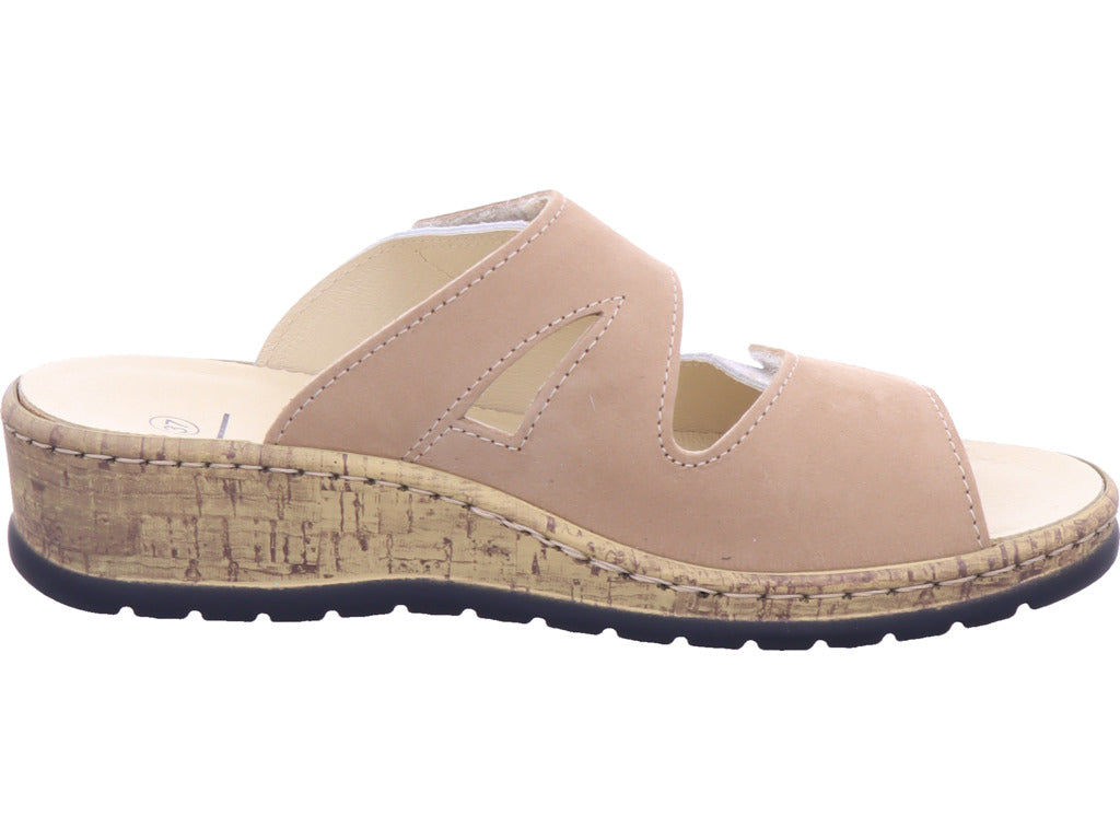 Portina Damen Pantolette  in beige