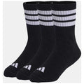 Adidas Boys' Socks 3S Kd Crw 3P in black