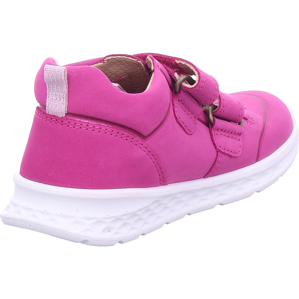 Superfit Mädchen Halbschuh Stiefelette Leder \ Breeze in pink