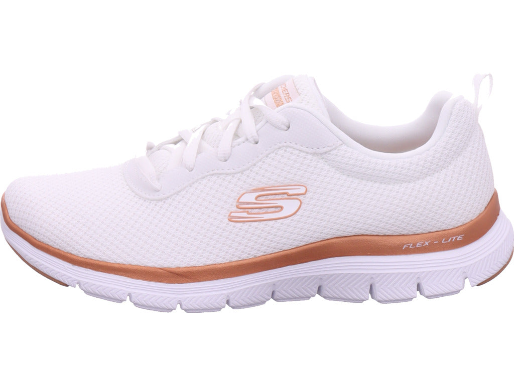 Dámská sportovní obuv SKECHERS v bílé barvě