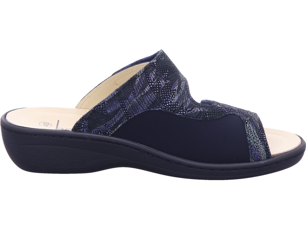 Portina Damen Pantolette  in schwarz