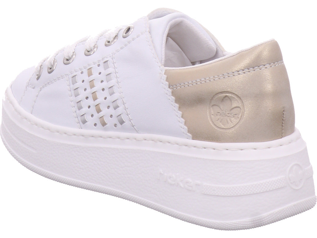 Rieker Damen Sneaker  in weiß