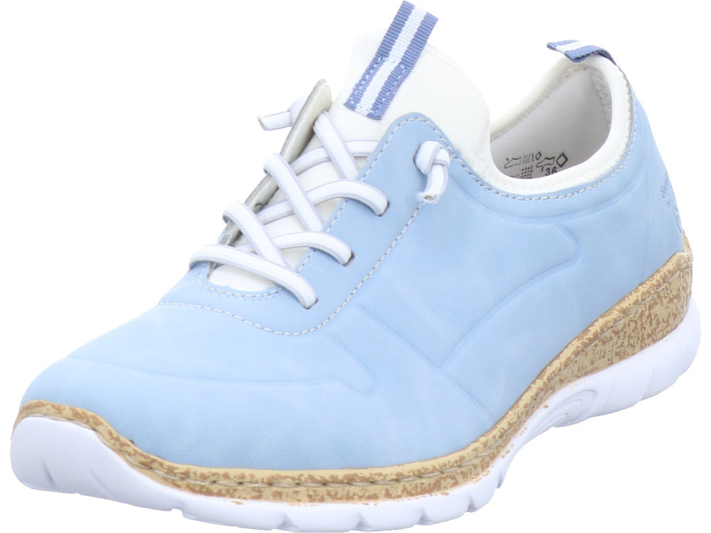 Rieker Damen  Fsk Damen Halbschuhe in blau
