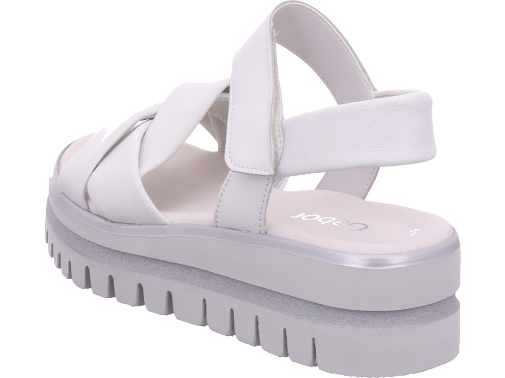 Gabor Damen Sandalette  in weiß