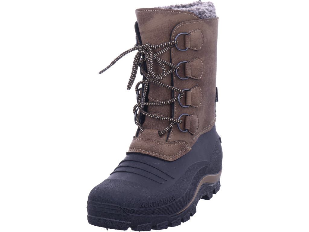 Zoth Spirale Herren Moonboots Spirale Braun/Schwarz in schwarz