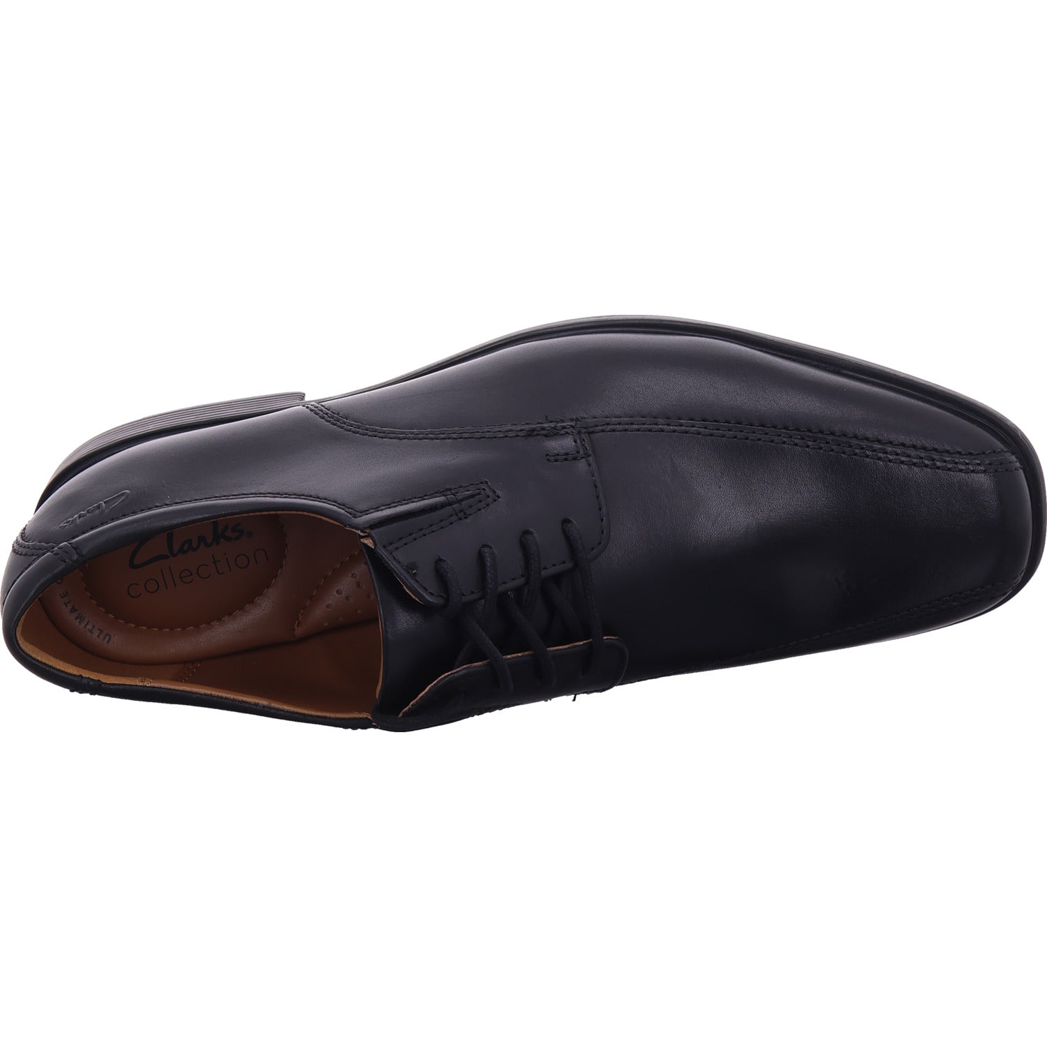 Clarks Herren Halbschuh Tilden Walk in schwarz