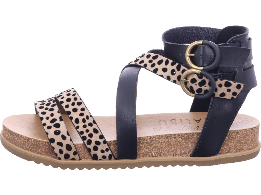 Blowfish Damen Sandalette  in schwarz