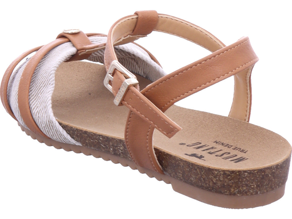 Mustang Mädchen Sandalette  in beige