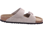 Pánské pantofle Birkenstock Arizona Soft Footbed v béžové barvě