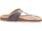 Canadian John Damen Pantolette Platin in sonstige