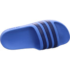 Chlapecké plážové pantofle Adidas Adilette Aqua K v modré barvě