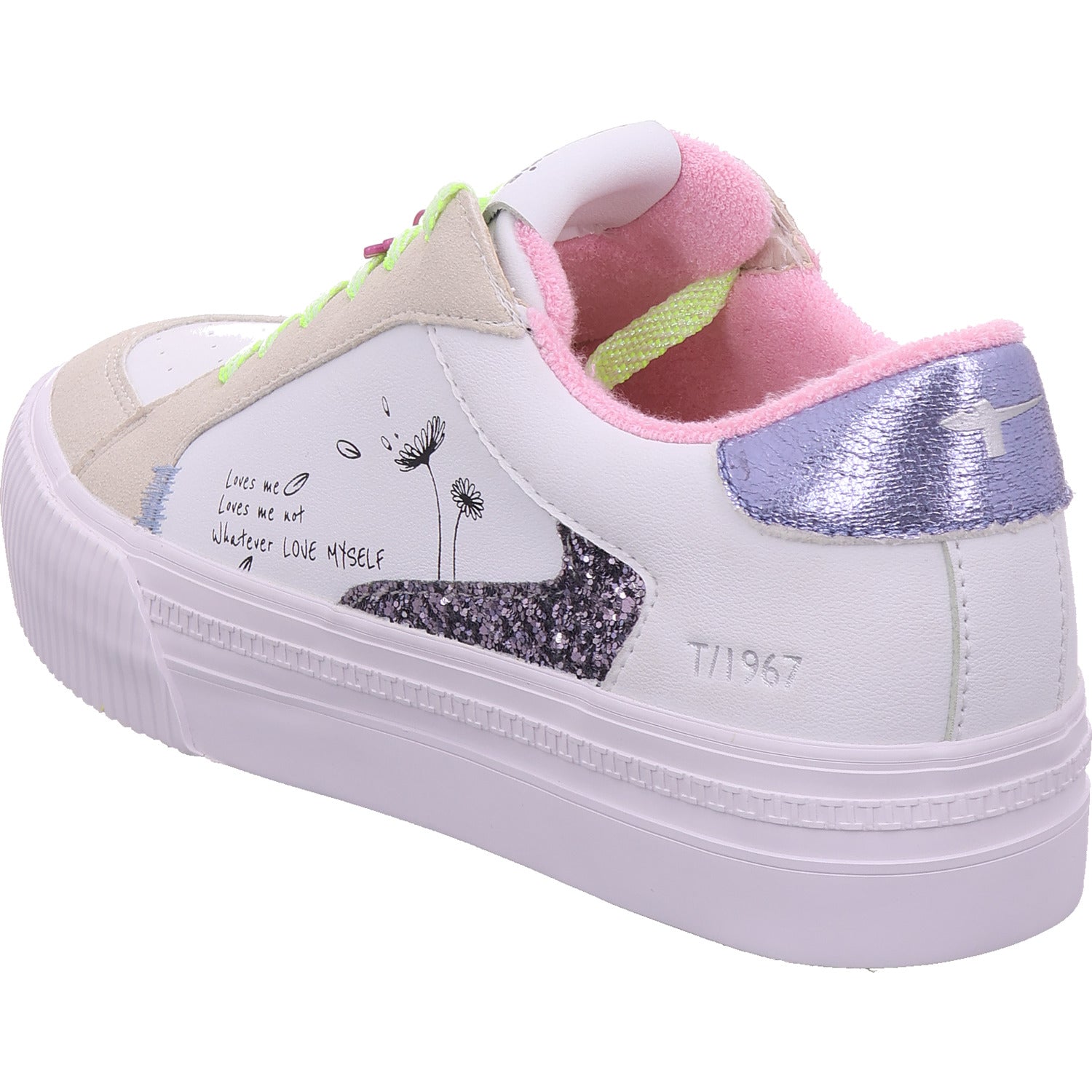 Tamaris Damen Sneaker  in weiß
