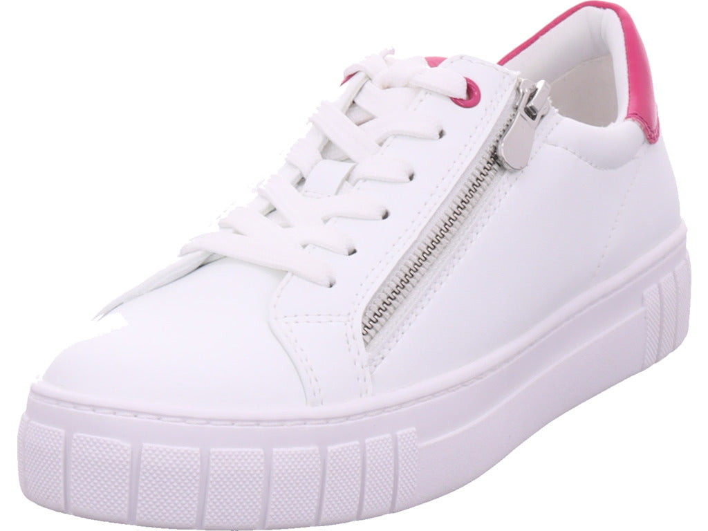 Marco Tozzi Damen Sneaker Women Lace-Up in weiß