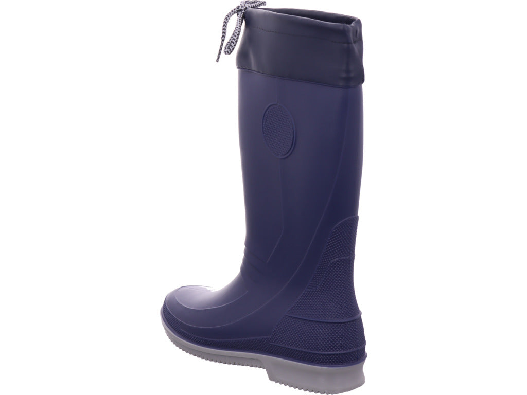 BOLD Unisex - Erwachsene Gummistiefel Mit Stulpe in blau