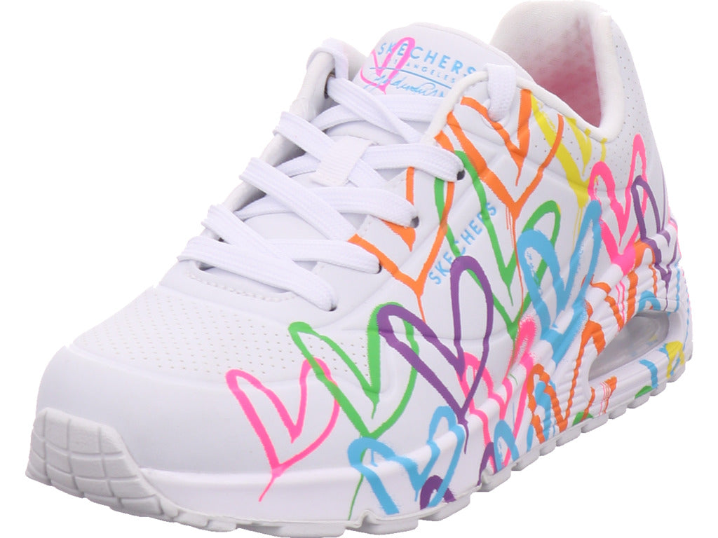 Dámské tenisky SKECHERS Uno Highlight Love v barvě frei