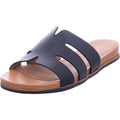 Jana Damen Pantolette  in schwarz