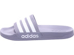 Adidas Unisex - dospělí pantofle v šedé barvě
