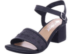 Rieker Damen Sandalette Fsk Damen Sandalen in schwarz