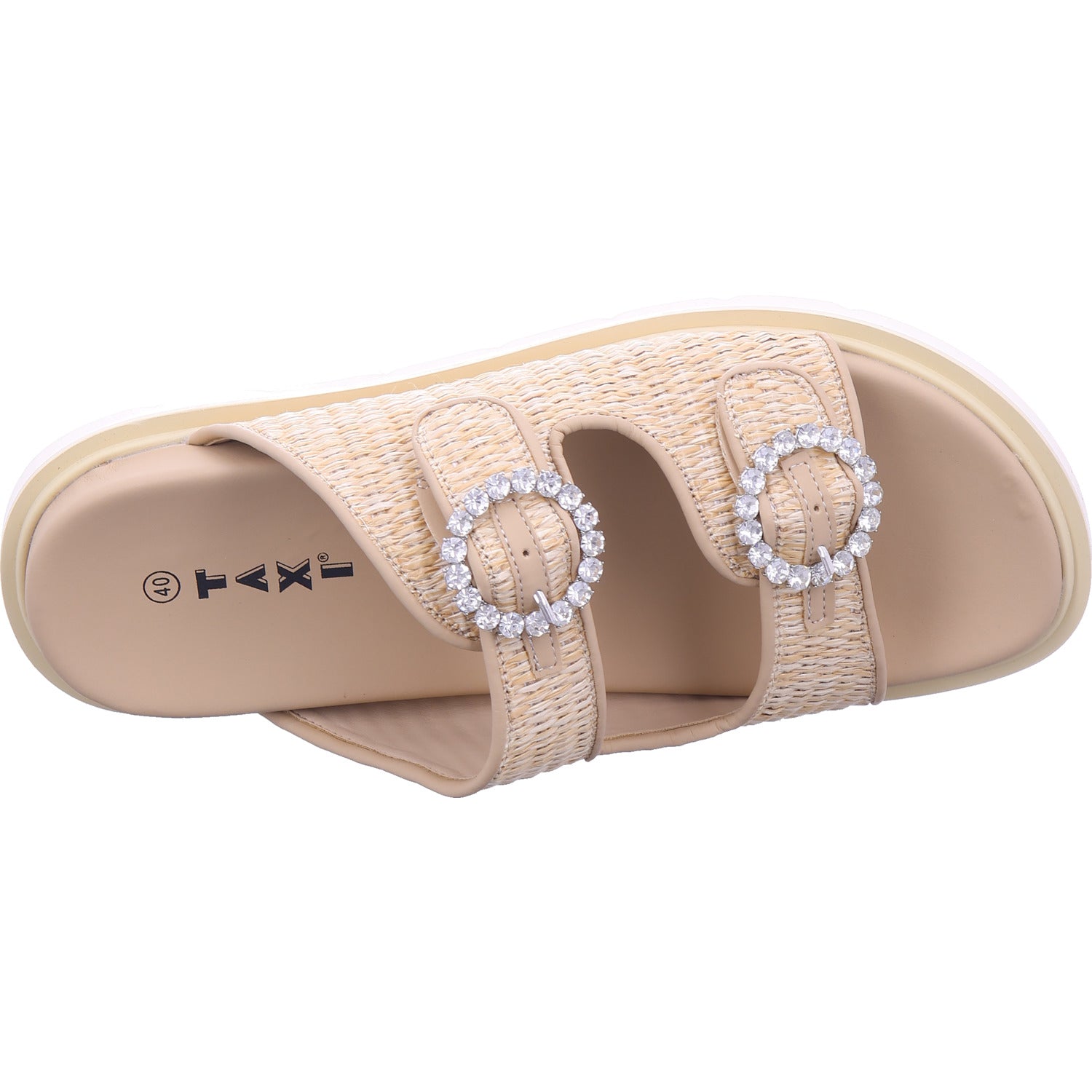 Taxi Shoes Damen Pantolette  in beige