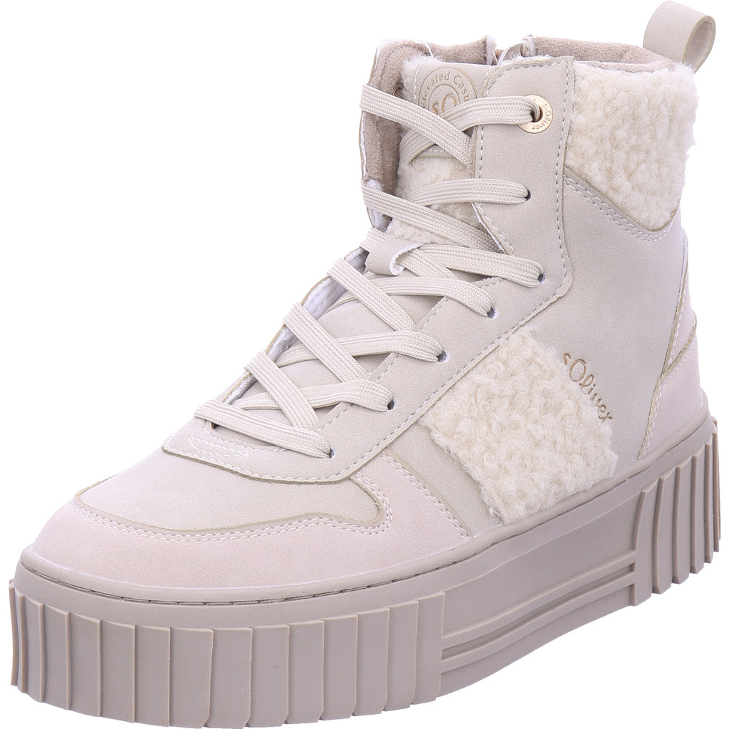 s.Oliver Damen Winterstiefel  in beige