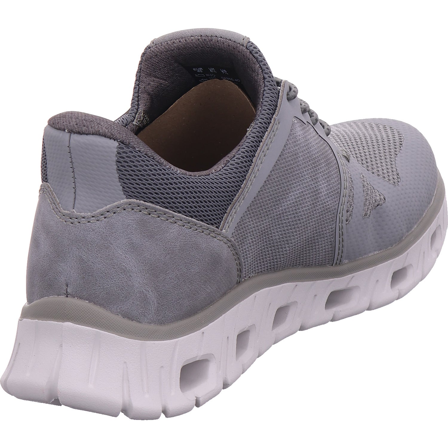 Rieker men's slippers in grey