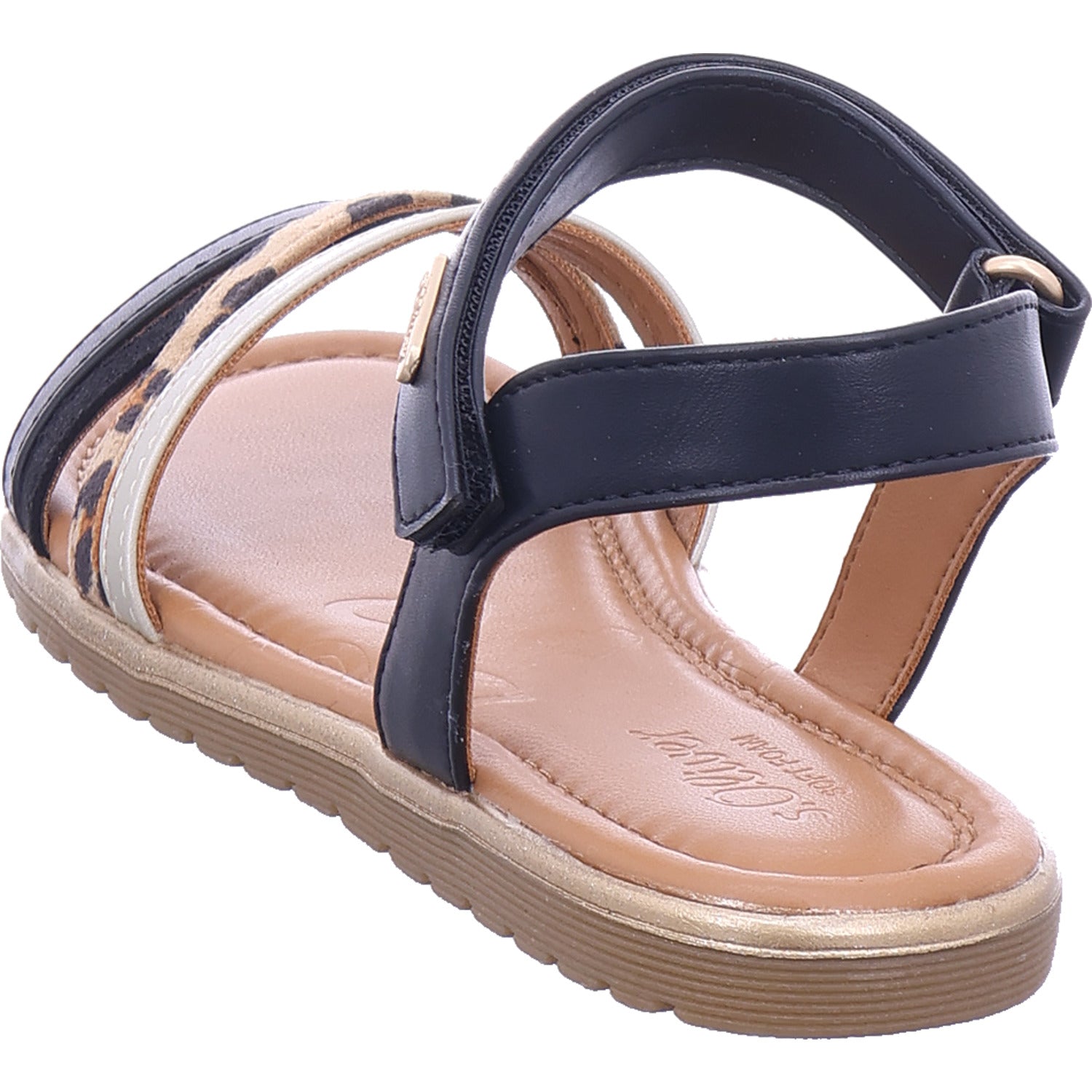 s.Oliver Mädchen Sandalette  in schwarz