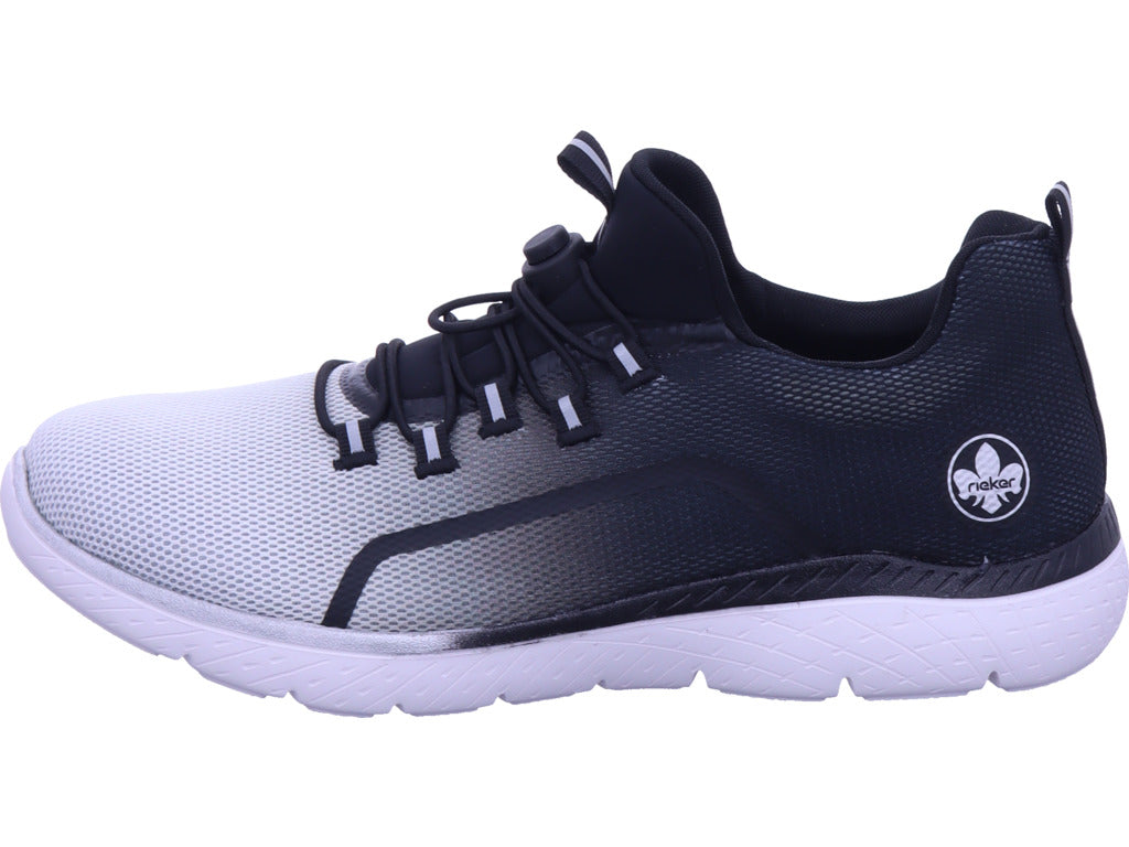 Rieker Damen Slipper Fsk Damen Halbschuhe in schwarz
