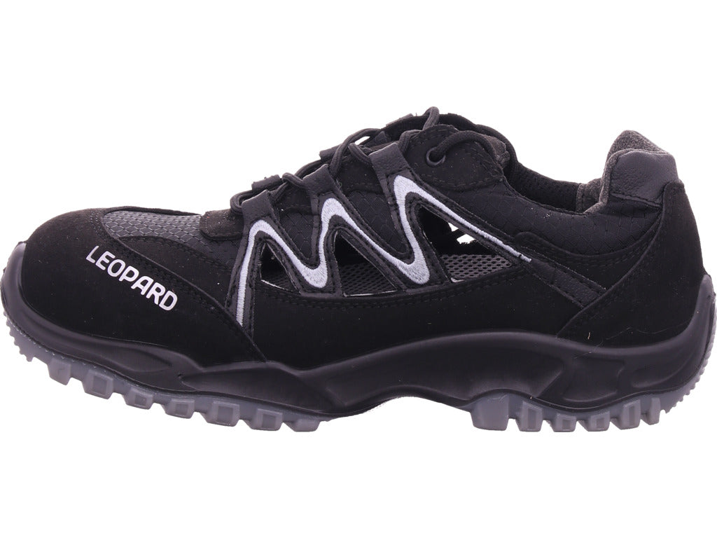 Pánská pracovní obuv Leopard S1 v černé barvě