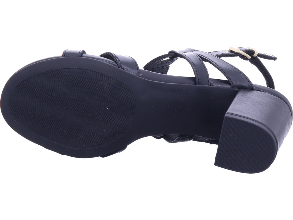 Marco Tozzi Damen Sandalette  in schwarz