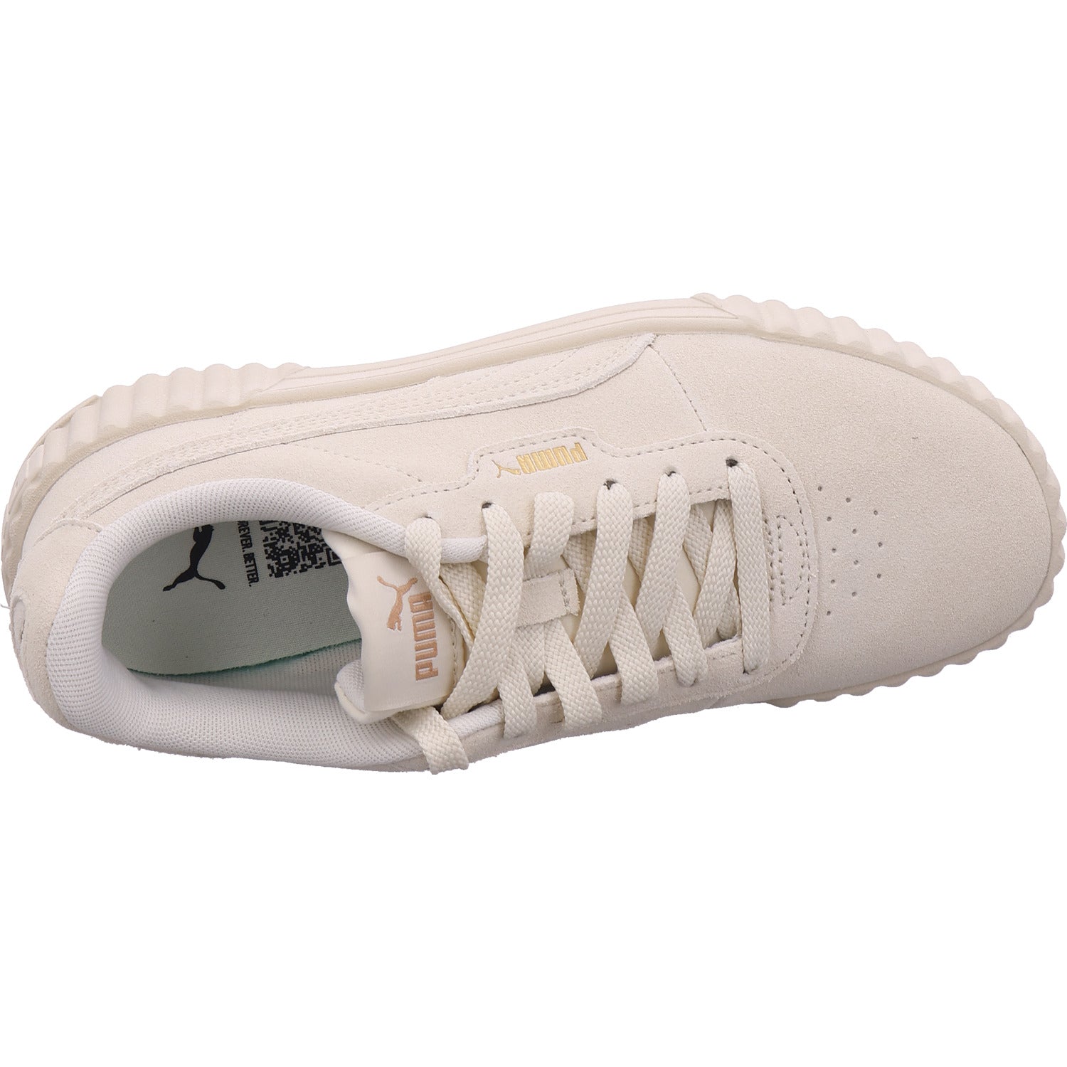 Puma Damen Sneaker Carina 3.0 Sd in beige